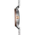 Tissot Le Locle Powermatic 80 Diamonds Silver Dial Two Tone Steel Strap Watch For Men - T006.407.22.036.01