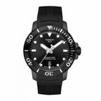 Tissot Seastar 1000 Powermatic 80 Black Dial Black Rubber Strap Watch For Men - T120.407.37.051.00