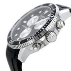 Tissot Seastar 1000 Chronograph Black Dial Black Rubber Strap Watch For Men - T120.417.17.051.00