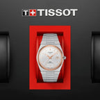 Tissot PRX Powermatic 80 Silver Dial Silver Steel Strap Watch For Men - T137.407.21.031.00