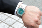 Tissot PRX Green Dial Silver Steel Strap Watch For Men - T137.410.11.091.00