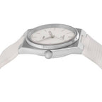 Tissot PRX 40 White Dial White Rubber Strap Watch For Men -  T137.410.17.011.00