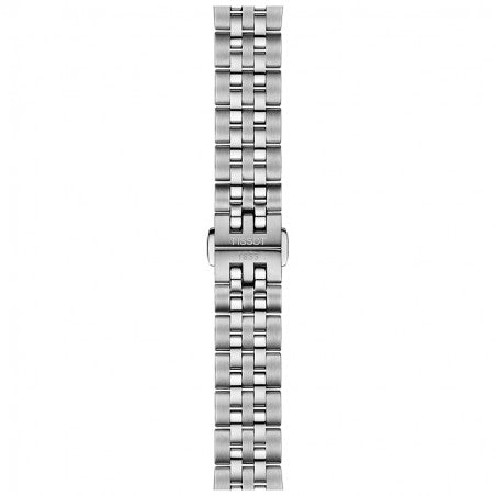 Tissot Ballade Powermatic 80 Automatic Mother of Pearl Dial Silver Steel Strap Watch For Women - T108.208.11.117.00