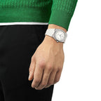 Tissot PRX 40 White Dial White Rubber Strap Watch For Men -  T137.410.17.011.00