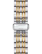 Tissot T Classic Carson Quartz White Dial Two Tone Steel Strap Watch for Men - T085.410.22.011.00