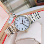 Tissot T Classic Carson Quartz White Dial Two Tone Steel Strap Watch for Men - T085.410.22.013.00
