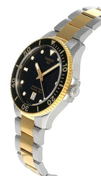 Tissot Seastar 1000 Black Dial Two Tone Steel Strap Watch For Men - T120.410.22.051.00
