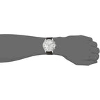 Tissot Chrono XL Silver Dial Brown Leather Strap Watch For Men - T116.617.16.037.00