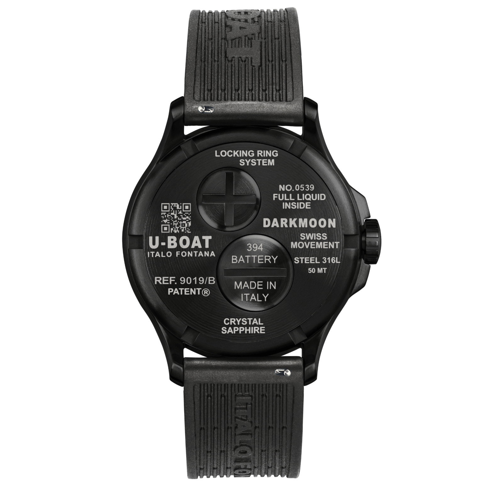 U-Boat Darkmoon Oil Immersion Men’s Black Watch