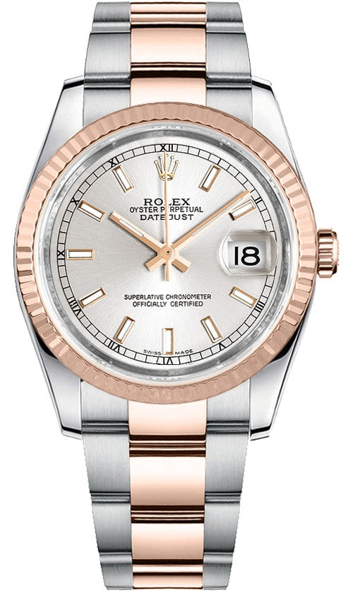 Rolex Datejust 36 Silver Dial Watch 116231