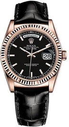 Rolex Day-Date 36 Solid 18K Rose Gold Case Watch 118135-0063