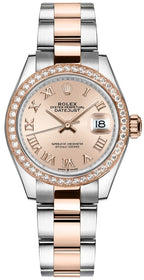 Rolex Datejust 31 Rose Dial Two Tone Women's Watch 278381RBR-0001