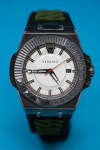 Versace Men's Watch Chain Reaction White Black