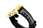 Versace Ladies Watch Sport Tech 40mm Black Gold