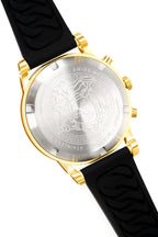 Versace Ladies Watch Sport Tech 40mm Black Gold