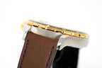 Versace Men's Watch Hellenyium GMT Blue Leather