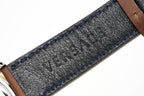 Versace Men's Watch Hellenyium GMT Blue Leather