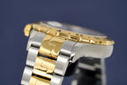 Versace Men's Watch Hellenyium GMT Two-Tone Silver