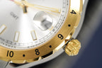 Versace Men's Watch Hellenyium GMT Two-Tone Silver