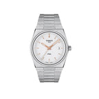 Tissot PRX Quartz Silver Dial Silver Steel Strap Watch for Men - T137.410.11.031.00