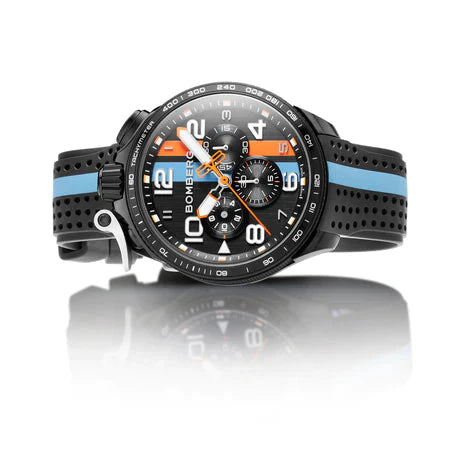Bomberg Bolt-68 Racing Men's Blue Watch