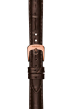 Tissot T Classic Carson White Dial Brown Leather Strap Watch For Women - T085.207.36.013.00