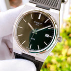 Tissot PRX Black Dial Black Rubber Strap Watch For Men - T137.410.17.051.00