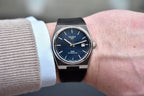 Tissot PRX Powermatic 80 Blue Dial Black Rubber Strap Watch for Men - T137.407.17.041.00