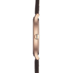 Tissot T Classic Tradition Silver Dial Brown Leather Strap Watch For Men - T063.610.36.038.00